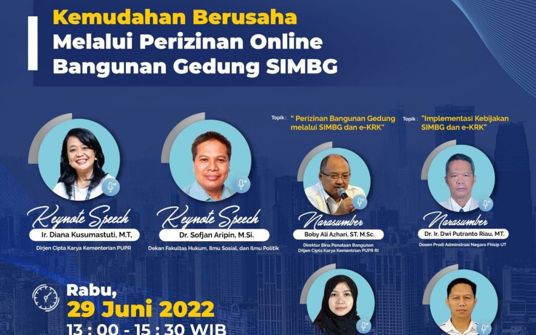 Jangan Lewatkan Seminar Nasional Program Studi Ilmu Administrasi Negara 29 Juni 2022 Pukul 13.00 s.d 15.30 WIB