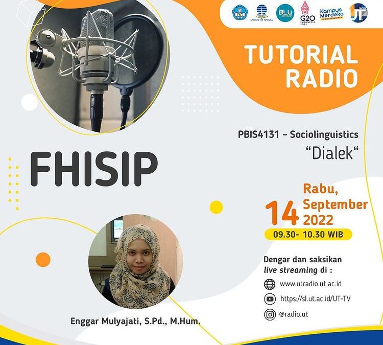 UT Radio “Dialek – PBIS4131 Sociolinguistics”