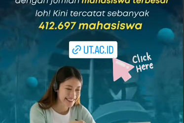 Naik jadi 412.697, UT Kokoh sebagai PT dengan Mahasiswa Terbanyak