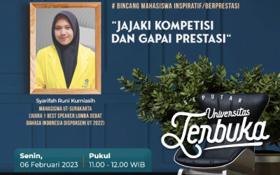 Jajaki Kompetisi dan Gapai Prestasi ~ Seputar Universitas Terbuka