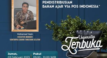 Layanan Pendistribusian Bahan Ajar Via Pos Indonesia ~ Seputar Universitas Terbuka