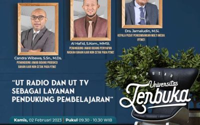 Seputar UT “UT Radio dan UT TV sebagai Layanan Pendukung Pembelajaran”