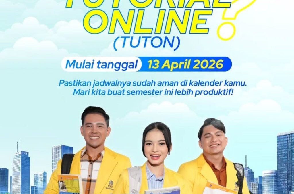 Jadwal Tutorial Online (Tuton) 2025/2026 Genap
