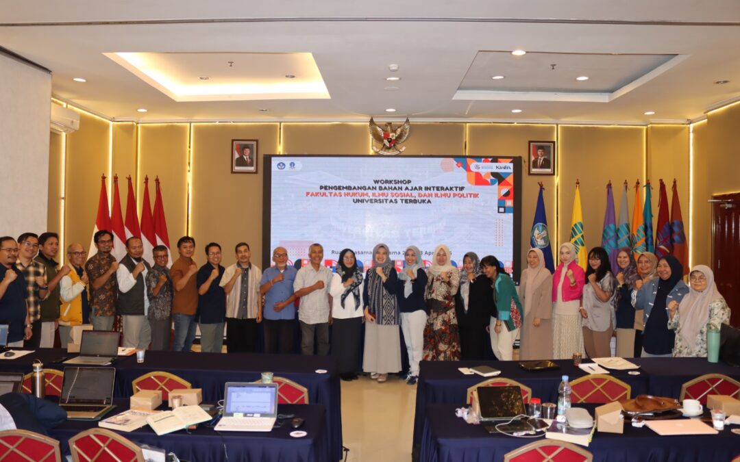 FHISIP Universitas Terbuka Selenggarakan Workshop Pengembangan Bahan Ajar Interaktif Tahap I Tahun 2026