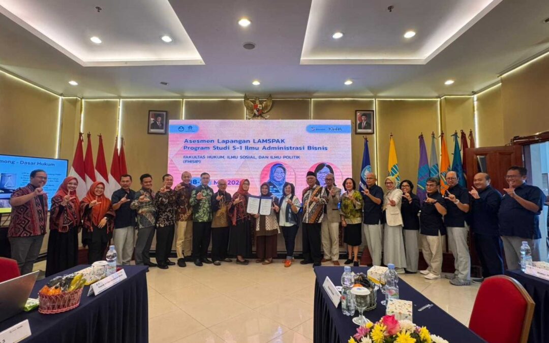 Asesmen Lapangan LAMSPAK Jadi Momentum Penguatan Mutu Prodi S-1 Ilmu Administrasi Bisnis FHISIP UT