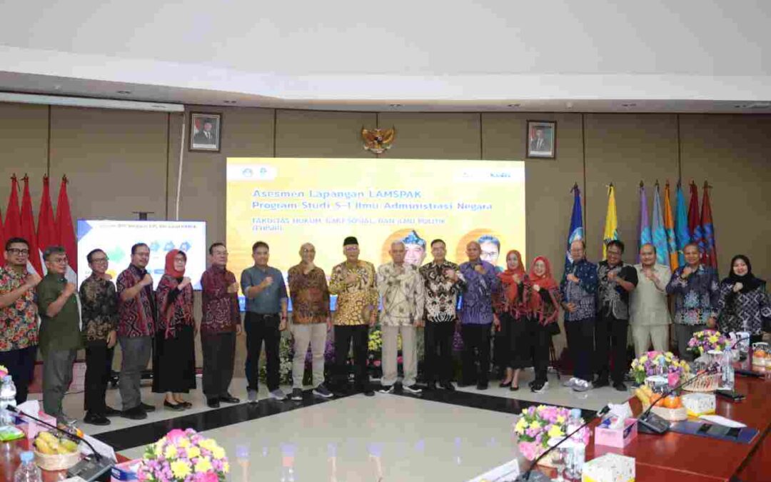 Jaga Kualitas Pendidikan, Prodi S1 Ilmu Administrasi Negara UT Jalani Asesmen Lapangan LAMSPAK