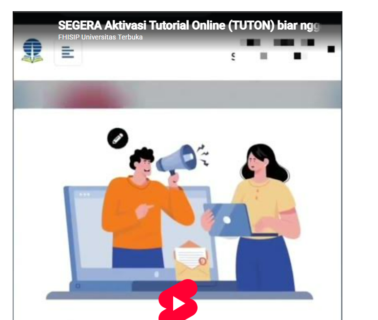 Segera Aktivasi Tutorial Online (TUTON) s.d. 9 Maret 2026 agar Perkuliahan Tidak Terkendala