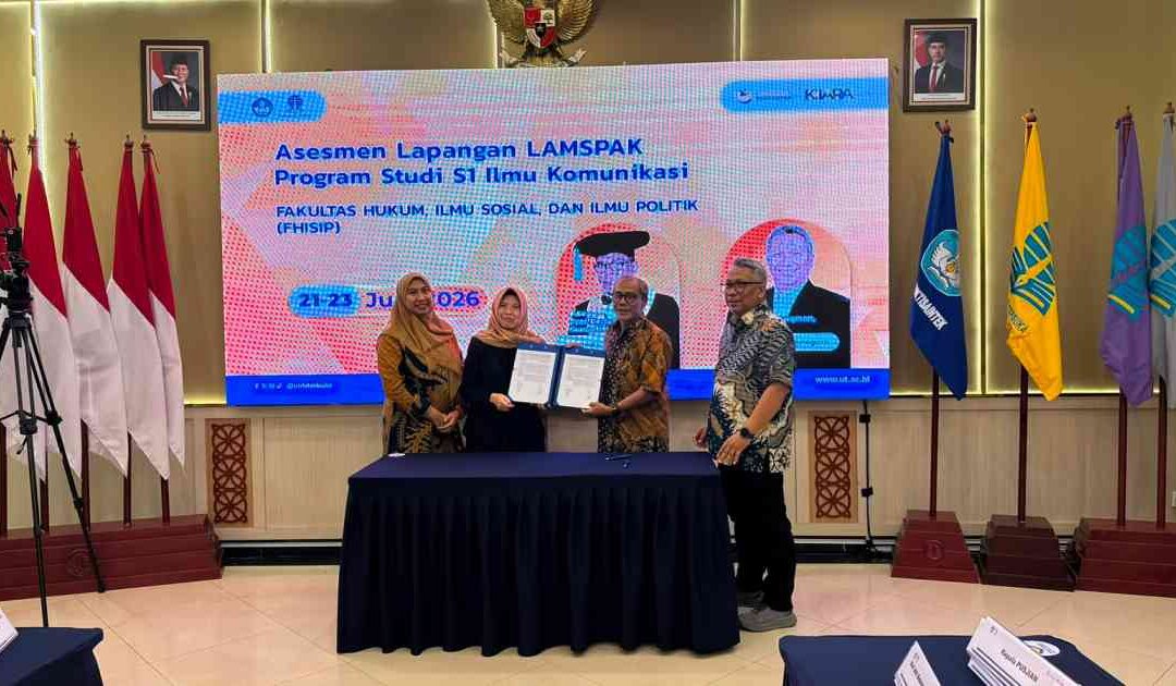 Perkuat Tata Kelola Dan Mutu Akademik, Program Studi Ilmu Komunikasi FHISIP UT Jalani Asesmen Lapangan LAMSPAK