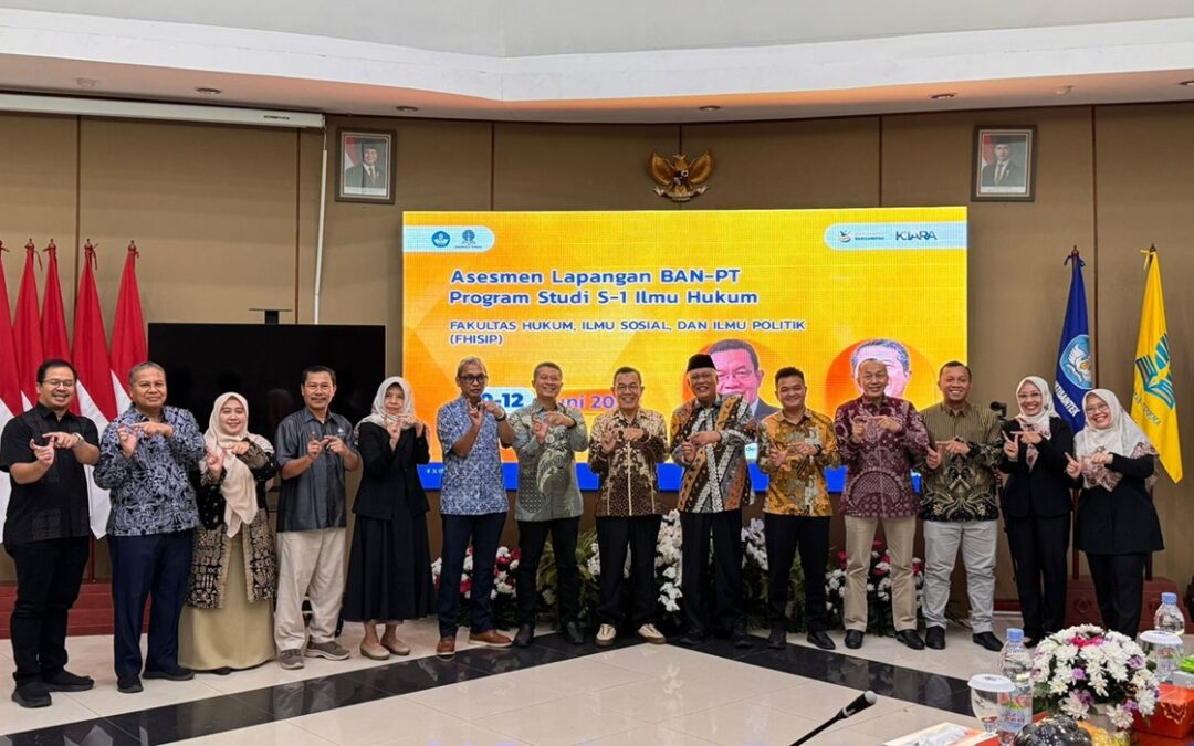 FHISIP UT Perkuat Budaya Mutu melalui Asesmen Lapangan BAN-PT Program Studi S1 Ilmu Hukum