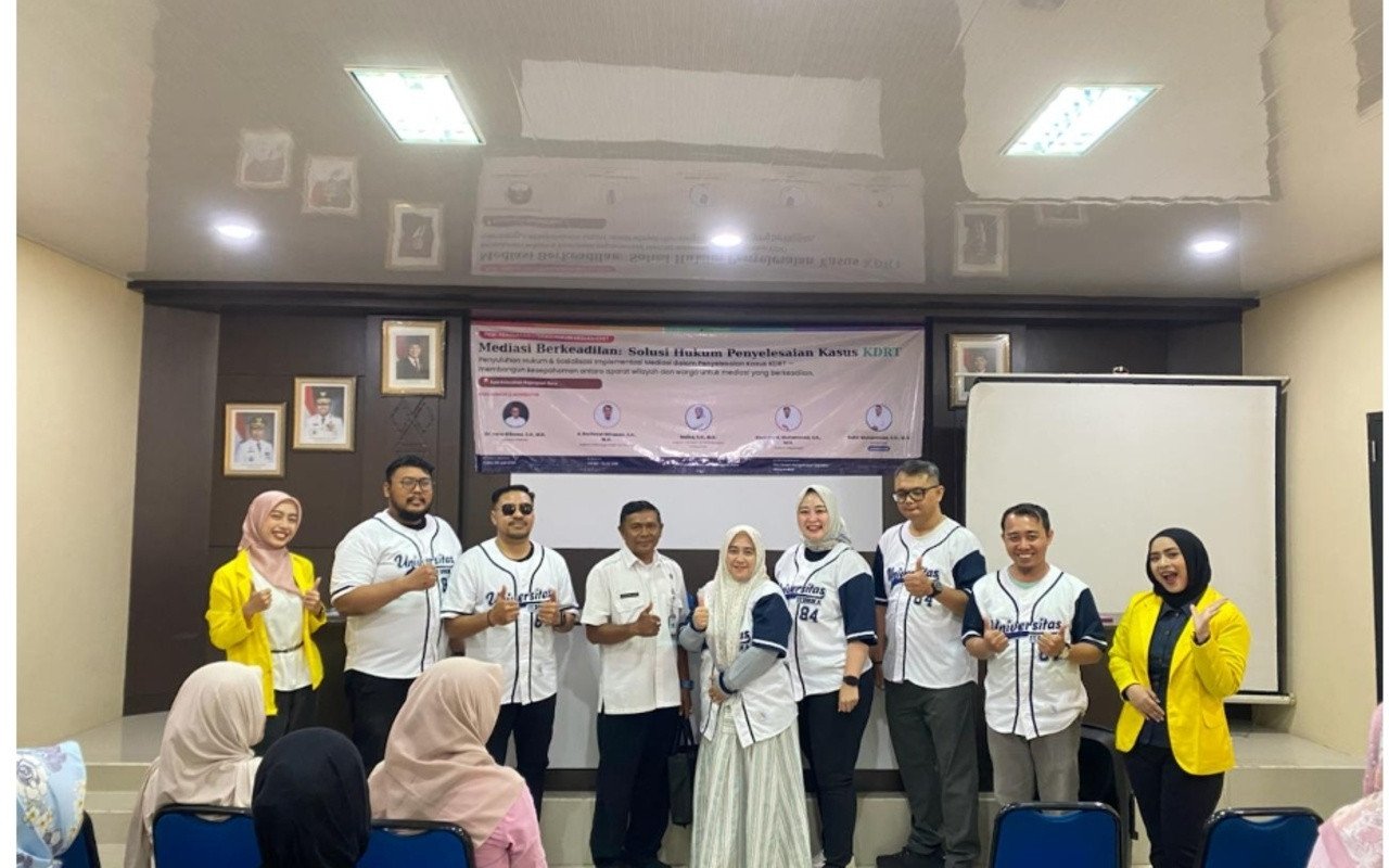 Tidak Semua Kasus KDRT Bisa Didamaikan, Pakar Hukum UT Berikan Penyuluhan ke Warga Depok