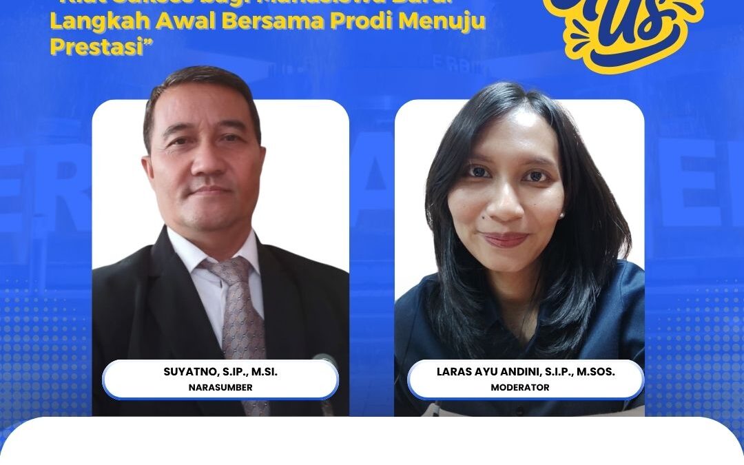 PRODI ILMU PEMERINTAHAN MENYAPA! Selasa, 18 Agustus 2026 09.00 WIB – Selesai