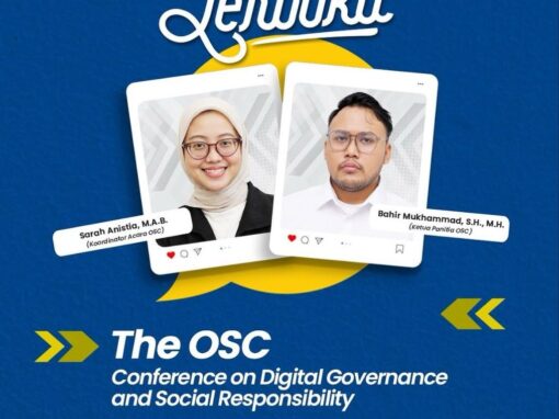 Get to know The OSC – Conference on Digital Governance and Social Responsibility a little closer!