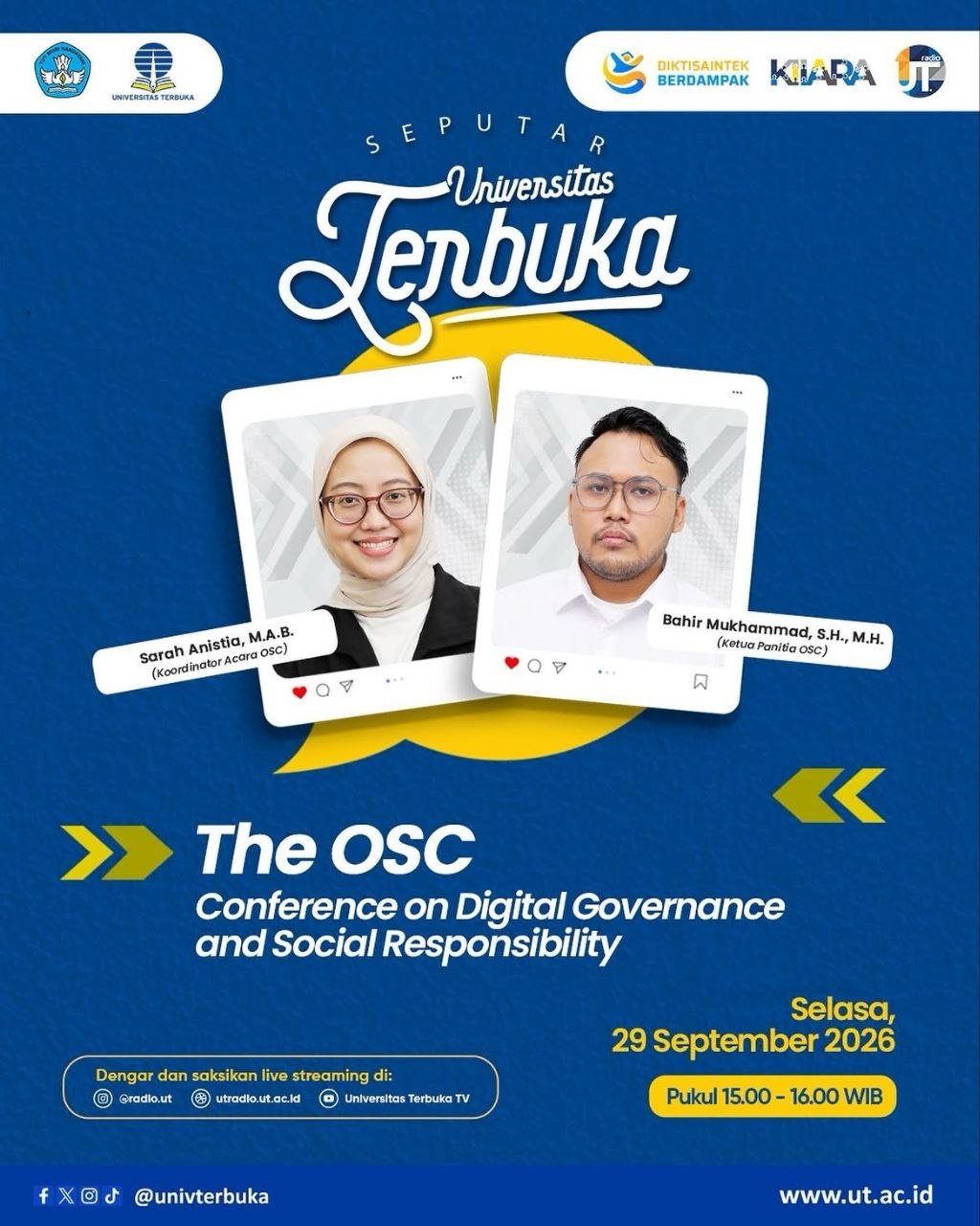 Get to know The OSC – Conference on Digital Governance and Social Responsibility a little closer!