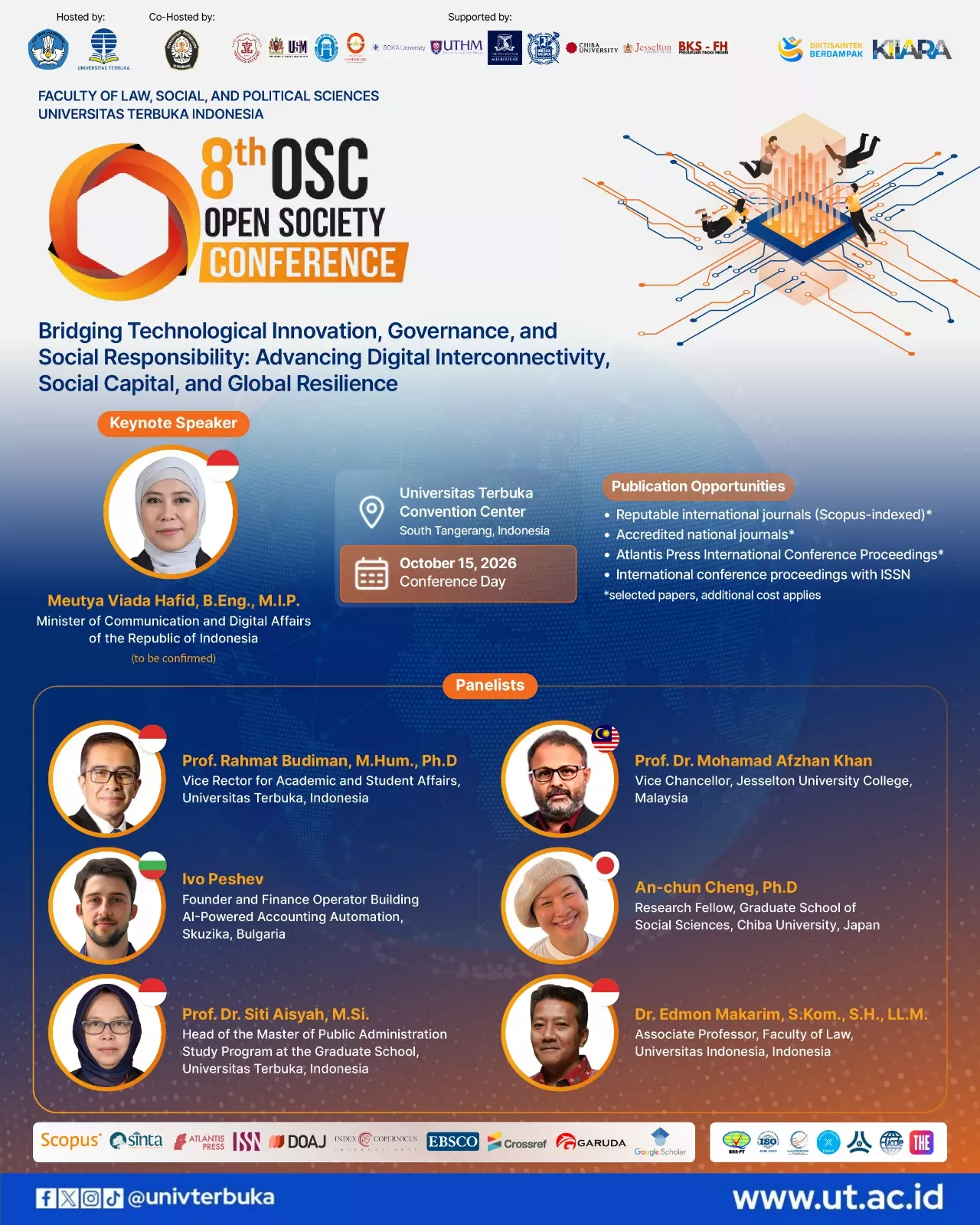 The 8th Open Society Conference (OSC) 2026 : October 15, 2026 (Conference Day)