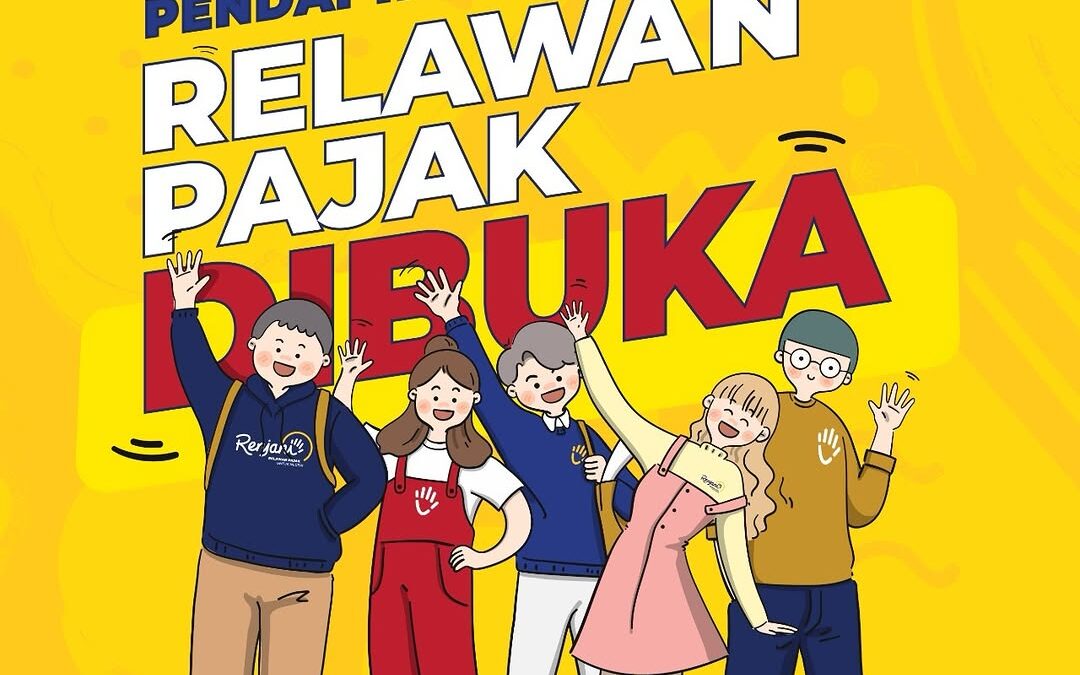 Pendaftaran Relawan Pajak untuk Negeri (Renjani) : 31 Agustus hingga 2 Oktober 2026