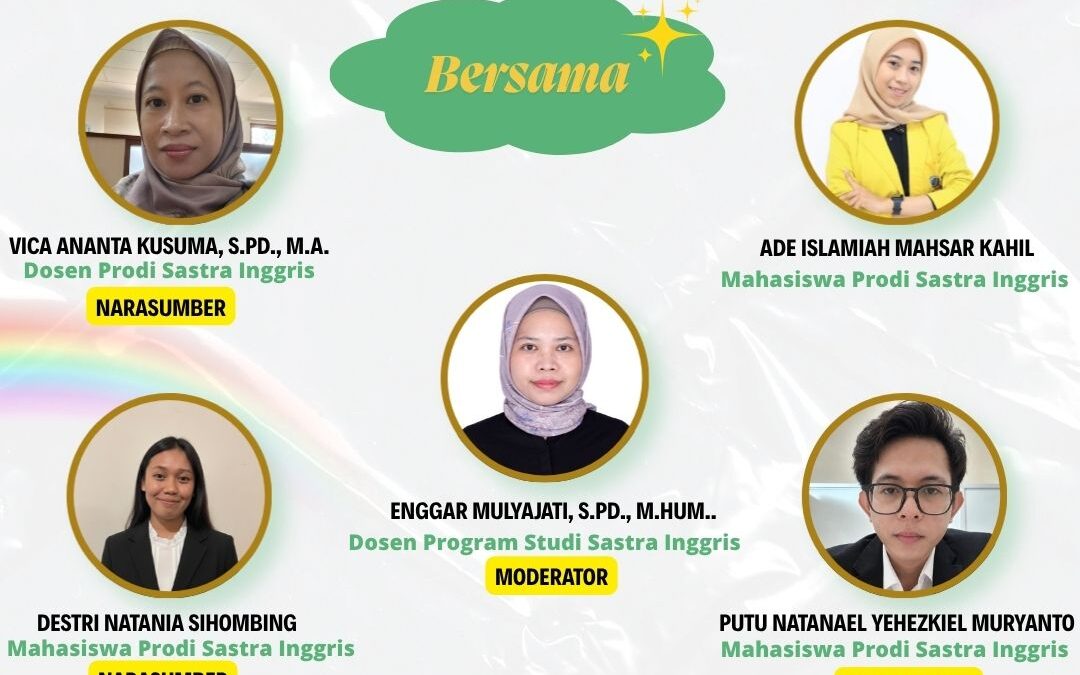 Sapa Prodi S1 Sastra Inggris Jum’at, 11 September 2026 Pukul 09.00 WIB – Selesai