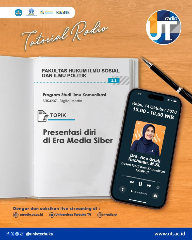 Tutorial Radio S1 Ilmu Komunikasi “Pelatihan dan Pengembangan – FSAB4402 Psikologi Industri dan Organisasi”