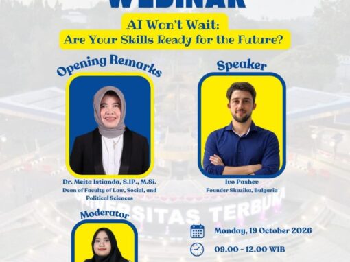 Webinar International : AI WON’T WAIT: ARE YOUR SKILLS READY FOR THE FUTURE?